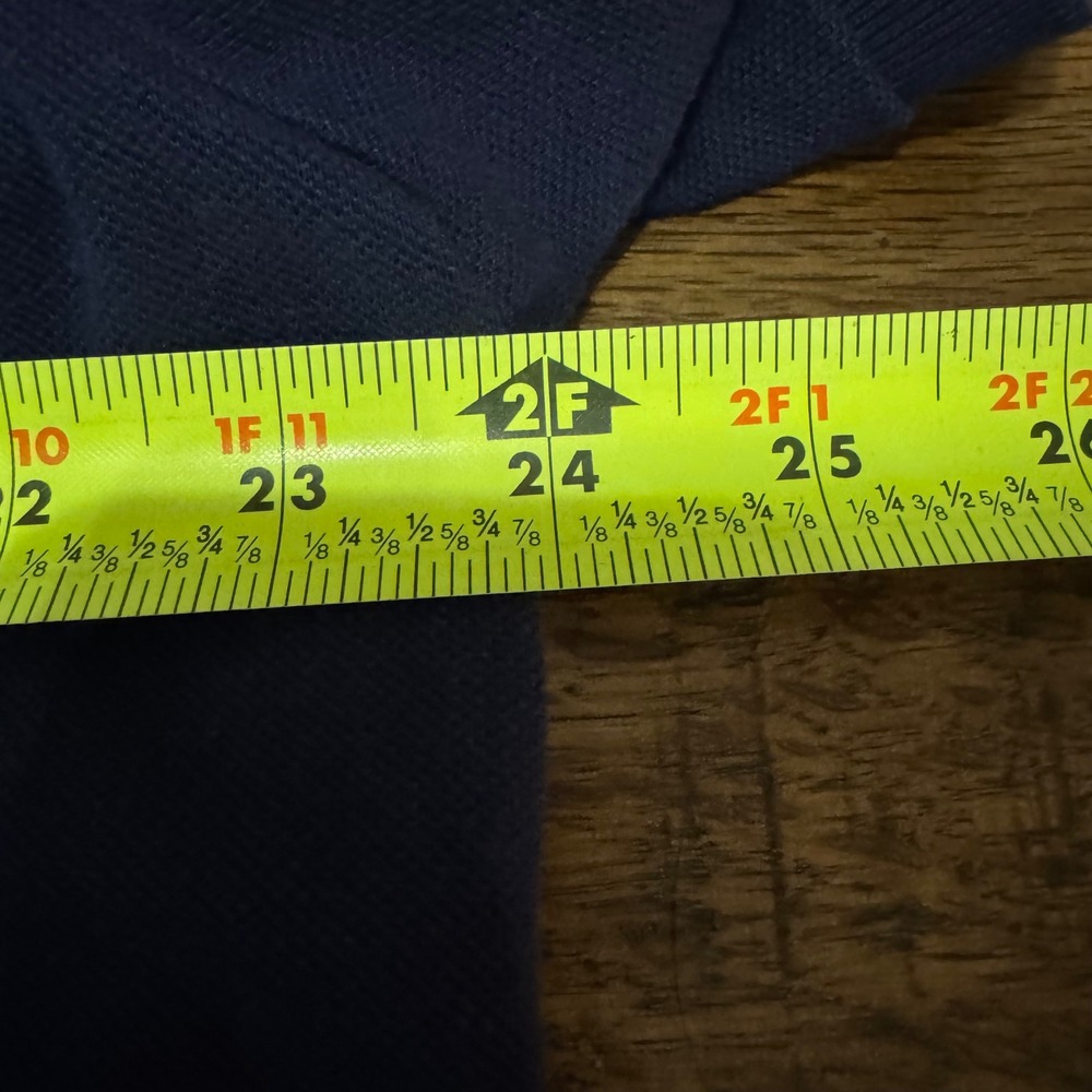 Polo Ralph Lauren Mens XXL Navy Blue Big Pony Royal Crest Classic Fit Polo Shirt - Picture 8 of 8